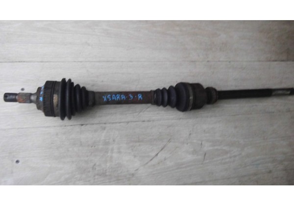 Полуось, приводний вал права з ABS Citroen Berlingo, Xsara Picasso, Peugeot Partner, зовн. 24, внутр. 25 , 9642426780